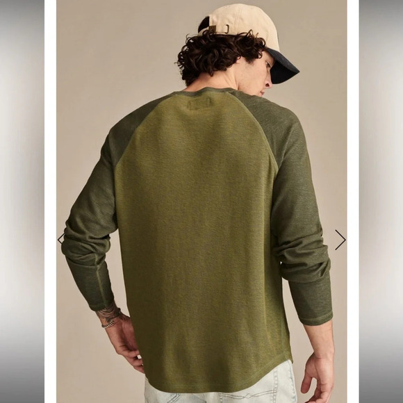 NWT Lucky Brand Double Knit Raglan - Picture 7 of 7